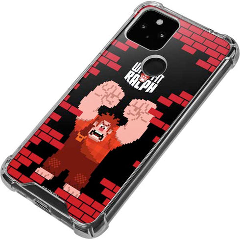 Disney Wreck-it Ralph Vintage Arcade Google Pixel 5 Clear Case